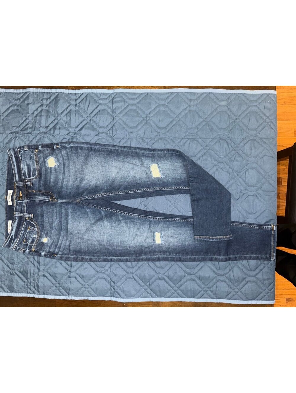 Vigoss Women’s Skinny Jeans | Size 26 US 2 | Distressed Mid-Rise Stretch Denim